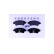 Brake Pad Set, disc brake 8DB 355 009-871 Hella
