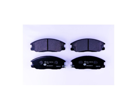 Brake Pad Set, disc brake 8DB 355 009-991 Hella