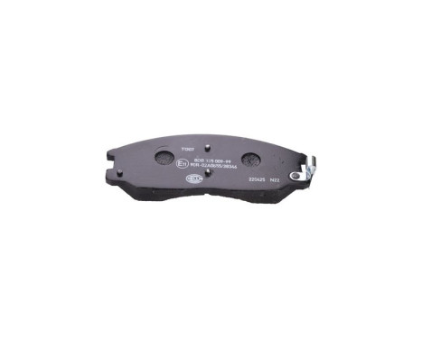 Brake Pad Set, disc brake 8DB 355 009-991 Hella, Image 3