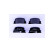 Brake Pad Set, disc brake 8DB 355 010-001 Hella