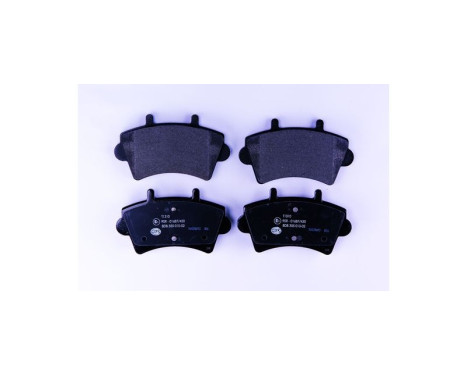 Brake Pad Set, disc brake 8DB 355 010-021 Hella