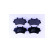 Brake Pad Set, disc brake 8DB 355 010-021 Hella