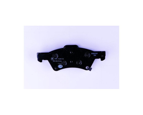 Brake Pad Set, disc brake 8DB 355 010-061 Hella, Image 2