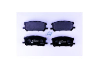 Brake Pad Set, disc brake 8DB 355 010-071 Hella