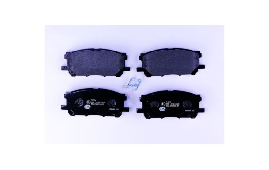 Brake Pad Set, disc brake 8DB 355 010-071 Hella