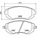 Brake Pad Set, disc brake 8DB 355 010-211 Hella, Thumbnail 4