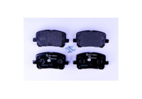 Brake Pad Set, disc brake 8DB 355 010-221 Hella