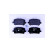 Brake Pad Set, disc brake 8DB 355 010-221 Hella