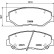 Brake Pad Set, disc brake 8DB 355 010-231 Hella Pagid GmbH, Thumbnail 4