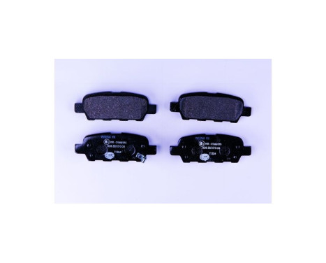 Brake Pad Set, disc brake 8DB 355 010-241 Hella