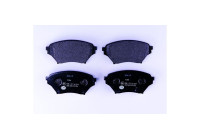Brake pad set, disc brake 8DB 355 010-261 Hella