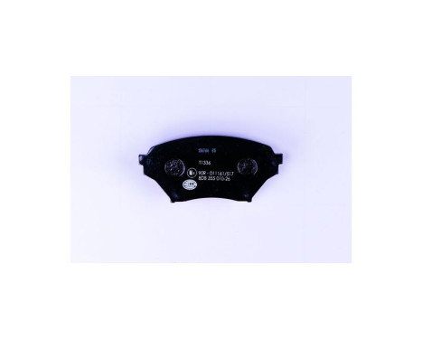 Brake pad set, disc brake 8DB 355 010-261 Hella, Image 2