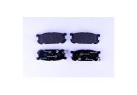 Brake Pad Set, disc brake 8DB 355 010-271 Hella