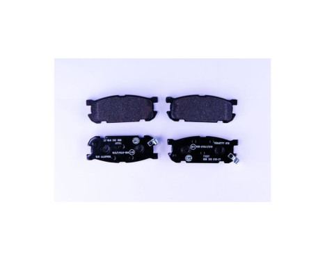 Brake Pad Set, disc brake 8DB 355 010-271 Hella