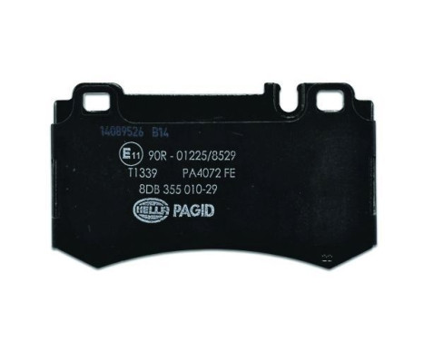 Brake Pad Set, disc brake 8DB 355 010-291 Hella Pagid GmbH, Image 3