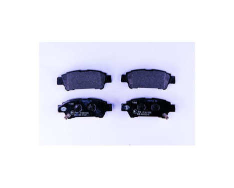 Brake Pad Set, disc brake 8DB 355 010-311 Hella