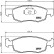 Brake Pad Set, disc brake 8DB 355 010-321 Hella, Thumbnail 4