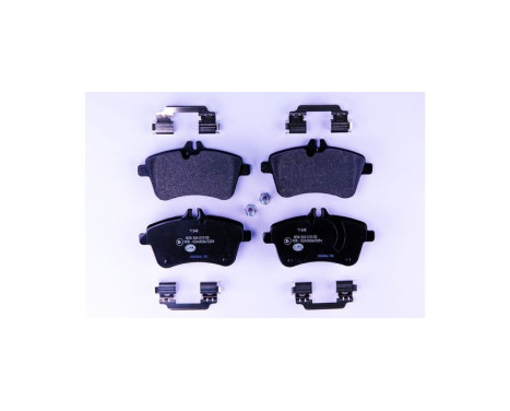 Brake Pad Set, disc brake 8DB 355 010-331 Hella