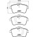 Brake Pad Set, disc brake 8DB 355 010-331 Hella, Thumbnail 4
