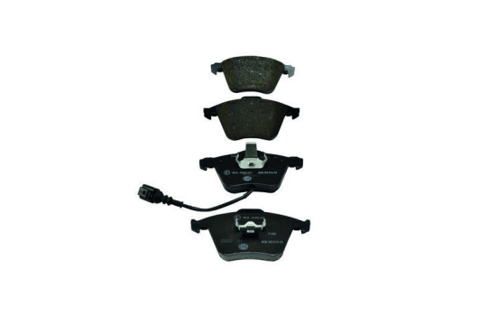Brake Pad Set, disc brake 8DB 355 010-351 Hella
