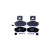Brake Pad Set, disc brake 8DB 355 010-391 Hella, Thumbnail 4