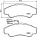 Brake Pad Set, disc brake 8DB 355 010-401 Hella, Thumbnail 4