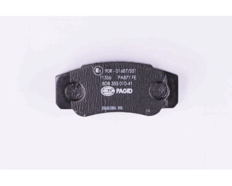 Brake Pad Set, disc brake 8DB 355 010-411 Hella Pagid GmbH, Image 2