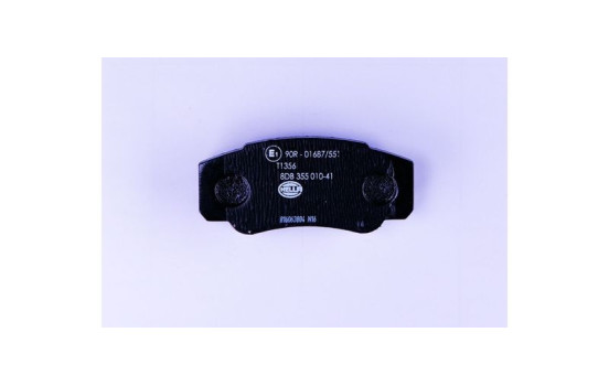 Brake Pad Set, disc brake 8DB 355 010-411 Hella, Image 2