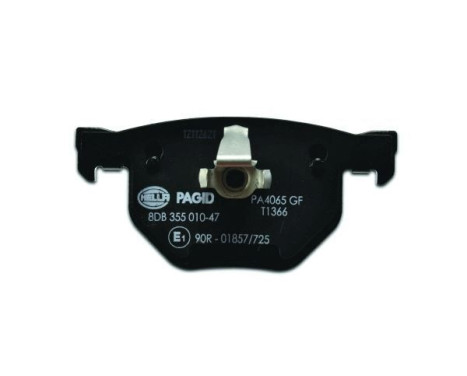 Brake Pad Set, disc brake 8DB 355 010-471 Hella Pagid GmbH, Image 3