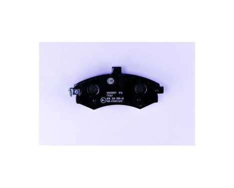 Brake Pad Set, disc brake 8DB 355 010-481 Hella, Image 2