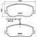Brake Pad Set, disc brake 8DB 355 010-501 Hella, Thumbnail 4