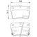 Brake Pad Set, disc brake 8DB 355 010-521 Hella, Thumbnail 4