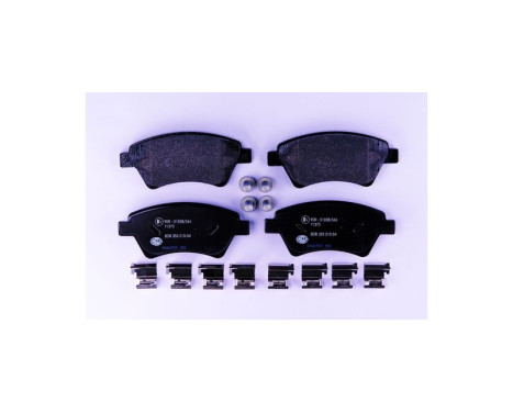 Brake Pad Set, disc brake 8DB 355 010-541 Hella