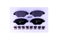Brake Pad Set, disc brake 8DB 355 010-551 Hella