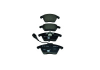 Brake Pad Set, disc brake 8DB 355 010-581 Hella