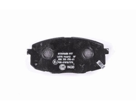 Brake Pad Set, disc brake 8DB 355 010-611 Hella Pagid GmbH, Image 5