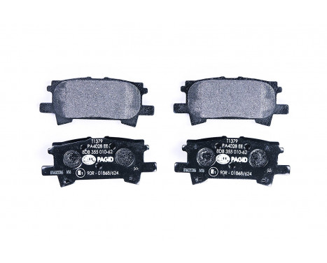 Brake Pad Set, disc brake 8DB 355 010-621 Hella