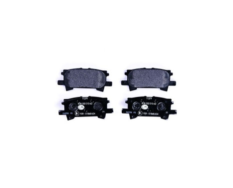 Brake Pad Set, disc brake 8DB 355 010-621 Hella, Image 4