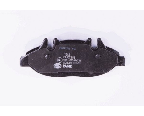 Brake Pad Set, disc brake 8DB 355 010-651 Hella Pagid GmbH, Image 2