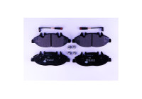 Brake Pad Set, disc brake 8DB 355 010-651 Hella