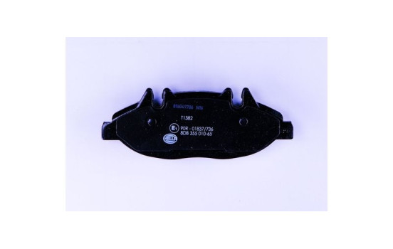 Brake Pad Set, disc brake 8DB 355 010-651 Hella, Image 2
