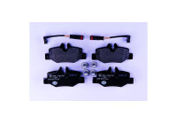 Brake Pad Set, disc brake 8DB 355 010-661 Hella