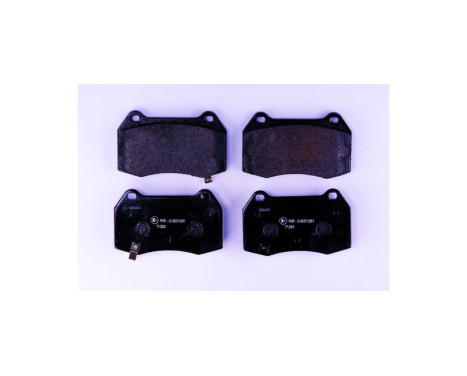 Brake Pad Set, disc brake 8DB 355 010-681 Hella