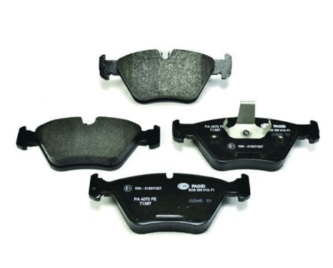 Brake Pad Set, disc brake 8DB 355 010-711 Hella Pagid GmbH, Image 2