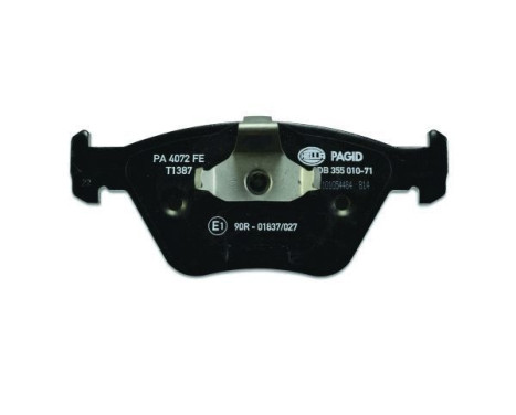 Brake Pad Set, disc brake 8DB 355 010-711 Hella Pagid GmbH, Image 3