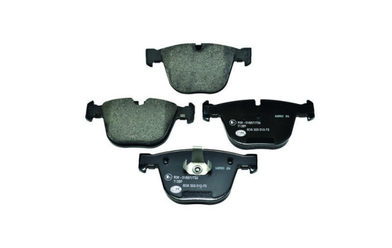 Brake Pad Set, disc brake 8DB 355 010-751 Hella