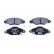 Brake Pad Set, disc brake 8DB 355 010-791 Hella