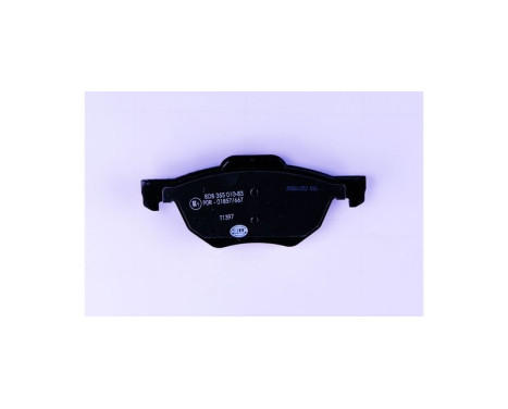 Brake Pad Set, disc brake 8DB 355 010-831 Hella, Image 2