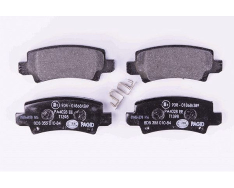 Brake Pad Set, disc brake 8DB 355 010-841 Hella Pagid GmbH, Image 2