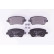 Brake Pad Set, disc brake 8DB 355 010-851 Hella Pagid GmbH